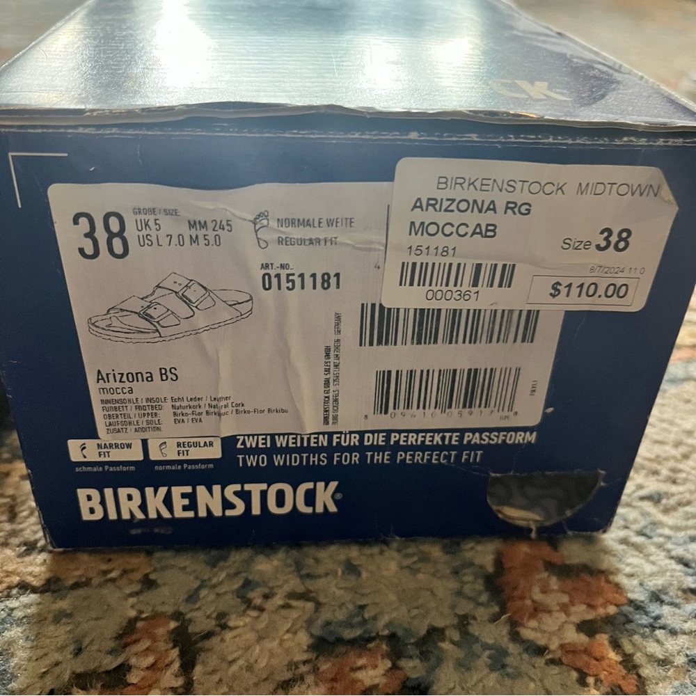 Birkenstock Arizona Mocca Sandals - Picture 5 of 7